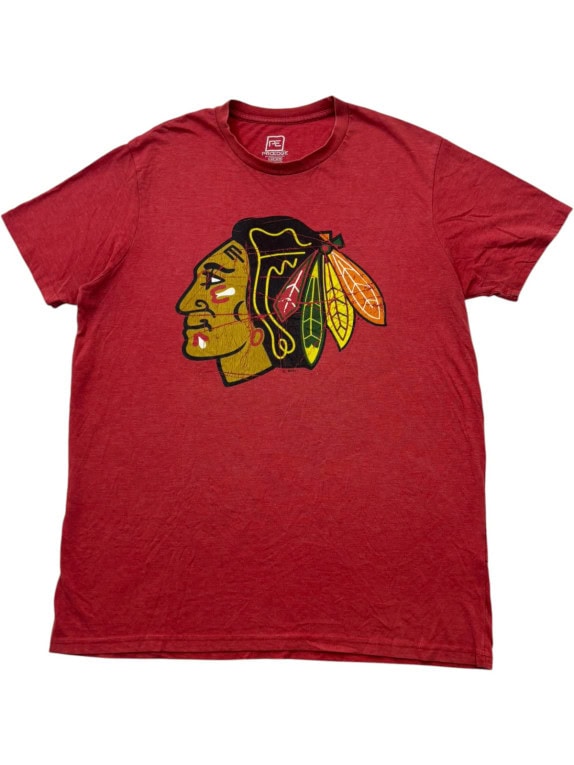 PRO EDGE NHL T SHIRT SPORTSWEAR GRAPHIC ΚΟΚΚΙΝΟ ΑΝΤΡΙΚΟ PRE OWNED L