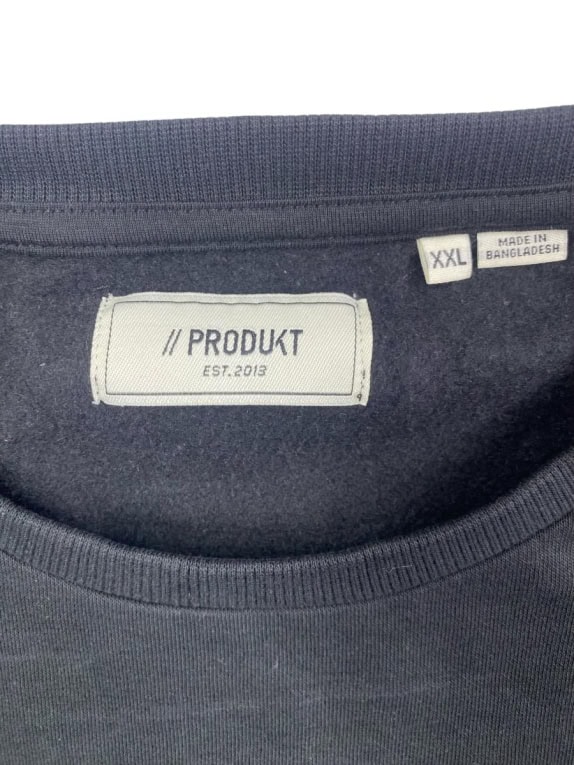 PRODUKT ΦΟΥΤΕΡ BASIC CREWNECK ΜΑΥΡΟ ΑΝΔΡΙΚΟ XXL