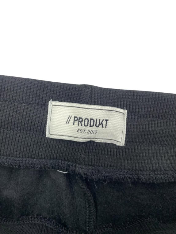 PRODUKT Παντελόνι Φόρμας Jogger Minimal Logo Μαύρο Ανδρικό XL
