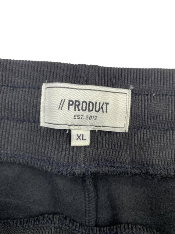 PRODUKT Pantaloni della tuta joggers con patch logo neri da uomo XL