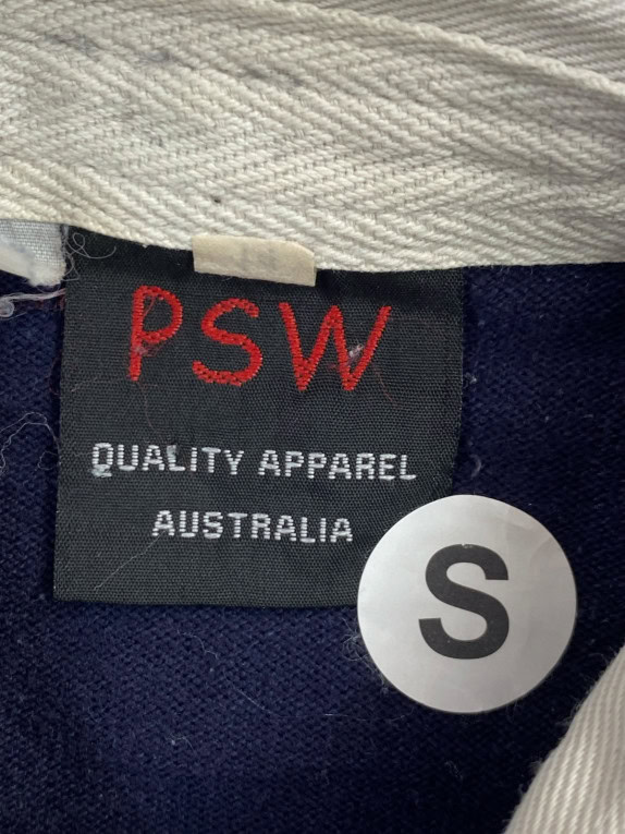 PSW ΜΠΛΟΥΖΑ RUGBY COLLEGIATE NAVY UNISEX PRE OWNED S