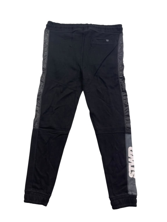 Pull&Bear Φόρμα Παντελόνι Casual Logo Μαύρο Ανδρικό XL