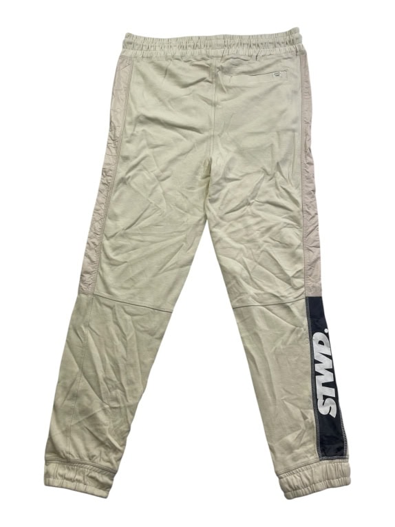 PULL&BEAR Φόρμα Παντελόνι Jogger Casual Λογότυπο Μπεζ Ανδρικό L