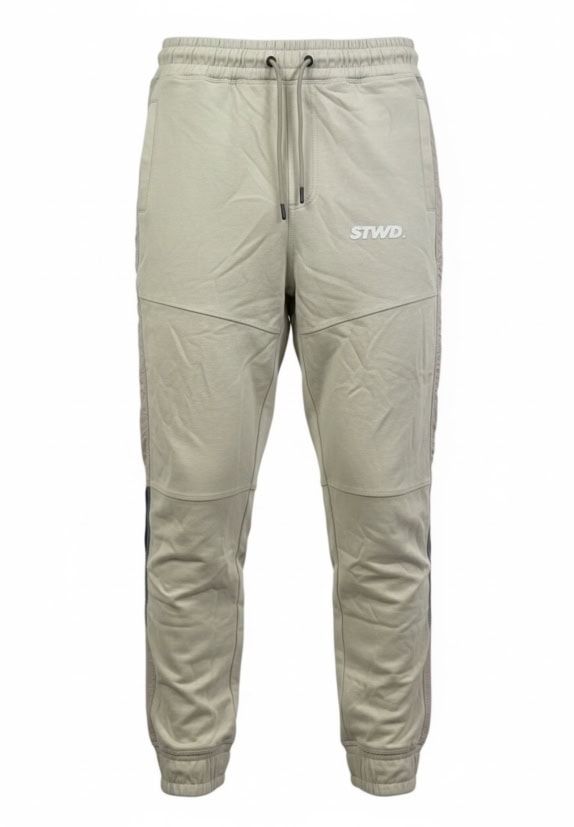PULL&BEAR Jogger Sweatpants Casual Logo Beige Men’s L