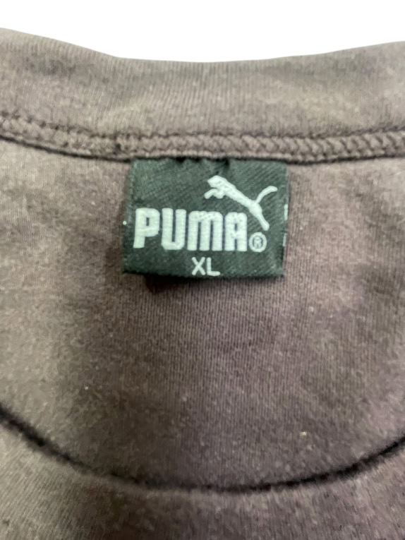 PUMA ΑΜΑΝΙΚΟ ΜΠΛΟΥΖΑΚΙ VINTAGE STYLE ΛΟΓΟΤΥΠΟ ΚΑΦΕ/ΜΠΕΖ ΑΝΔΡΙΚΟ XL