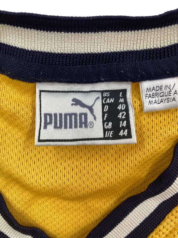 PUMA Αθλητική Μπλούζα Jersey Vintage 48 Logo Κίτρινο L