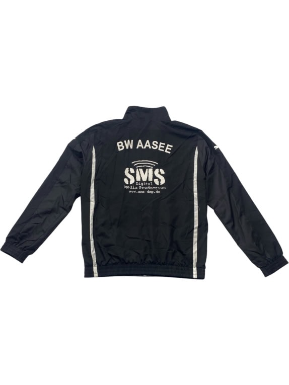 Puma Αθλητικό Μπουφάν Track Jacket Sport Logo Μαύρο Ανδρικό S