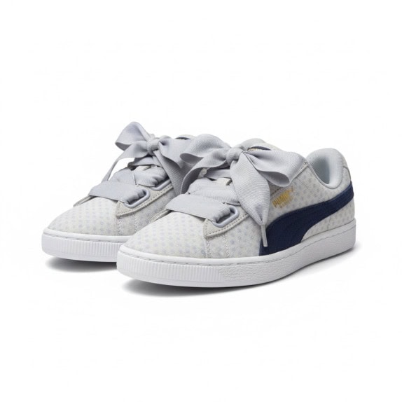 PUMA Basket Casual Sneakers Logo White Blue Women’s EU 39