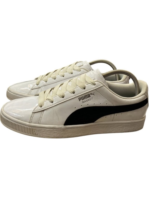 PUMA BASKET SNEAKERS CLASSIC ΛΕΥΚΟ ΜΑΥΡΟ UNISEX PRE OWNED EU 40.5