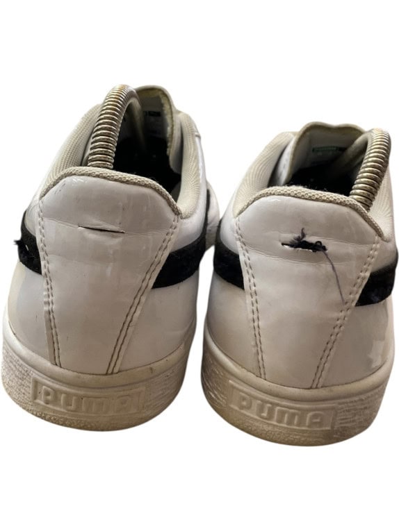 PUMA BASKET SNEAKERS CLASSIC ΛΕΥΚΟ ΜΑΥΡΟ UNISEX PRE OWNED EU 40.5