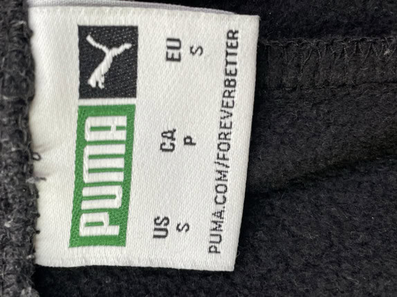 PUMA CARGO PANTS STREETWEAR ΜΑΥΡΟ ΑΝΤΡΙΚΟ PRE OWNED S
