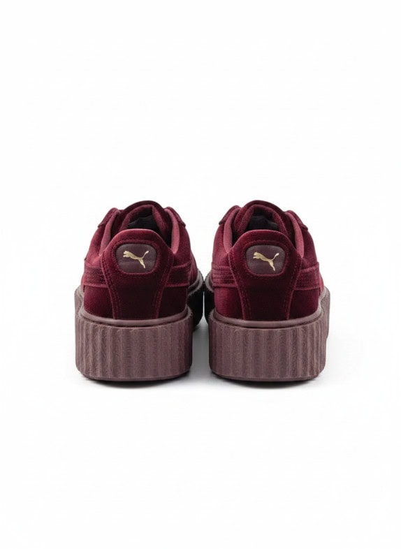 PUMA FENTY SNEAKERS PLATFORM ΜΠΟΡΝΤΟ ΓΥΝΑΙΚΕΙΟ PRE OWNED EU 37