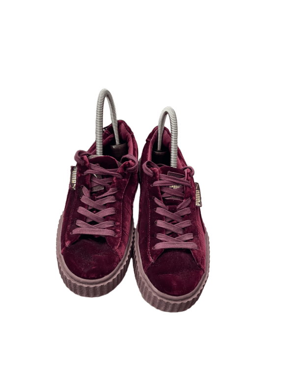 PUMA FENTY SNEAKERS PLATFORM ΜΠΟΡΝΤΟ ΓΥΝΑΙΚΕΙΟ PRE OWNED EU 37