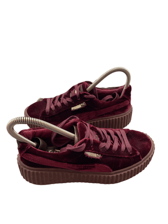PUMA FENTY SNEAKERS PLATFORM ΜΠΟΡΝΤΟ ΓΥΝΑΙΚΕΙΟ PRE OWNED EU 37