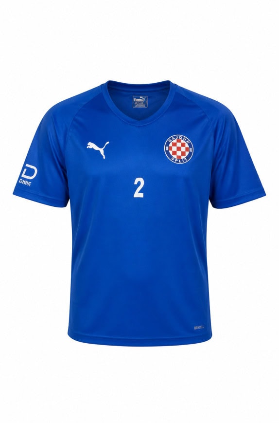 PUMA MAGLIA DA CALCIO SPORTIVA BLU UOMO PRE OWNED L