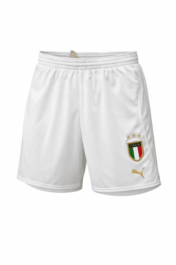 PUMA SHORTS CALCIO SPORTSWEAR BIANCO UOMO PRE OWNED M