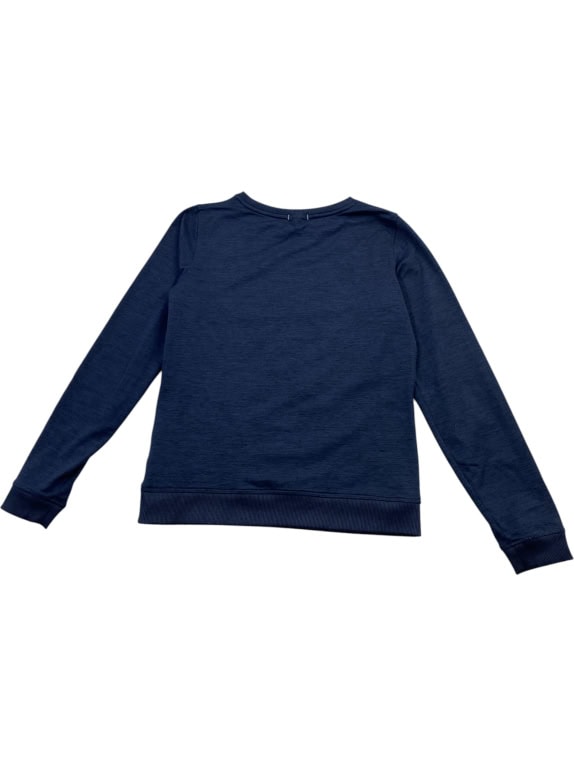 PUMA SWEATSHIRT SPORTY LOGO BLUE WOMEN XS