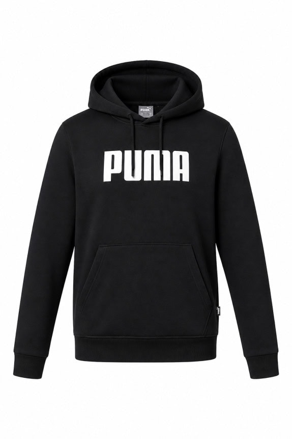 PUMA ΦΟΥΤΕΡ ΜΕ ΚΟΥΚΟΥΛΑ SPORTSWEAR ΜΑΥΡΟ ΑΝΤΡΙΚΟ PRE OWNED S