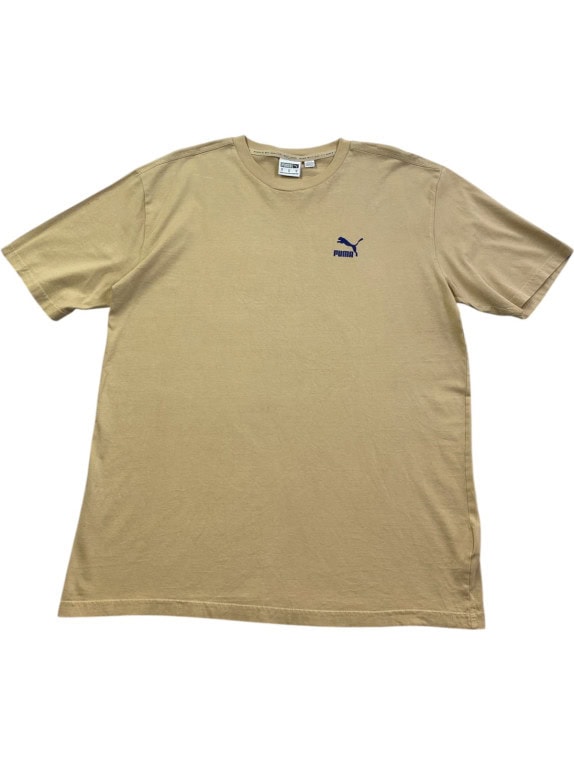 PUMA T SHIRT GRAPHIC RETRO BEIGE UOMO PRE OWNED M