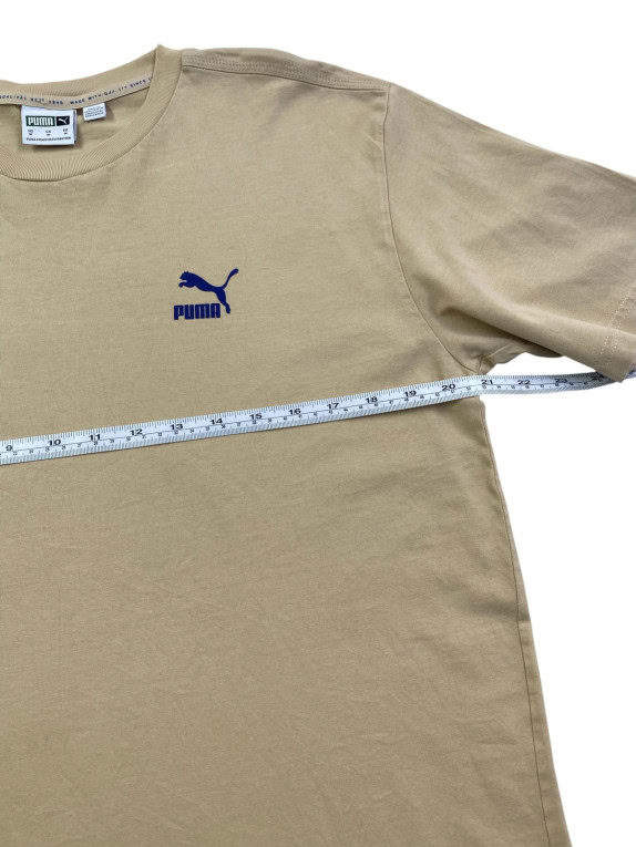 PUMA T SHIRT GRAPHIC RETRO BEIGE UOMO PRE OWNED M