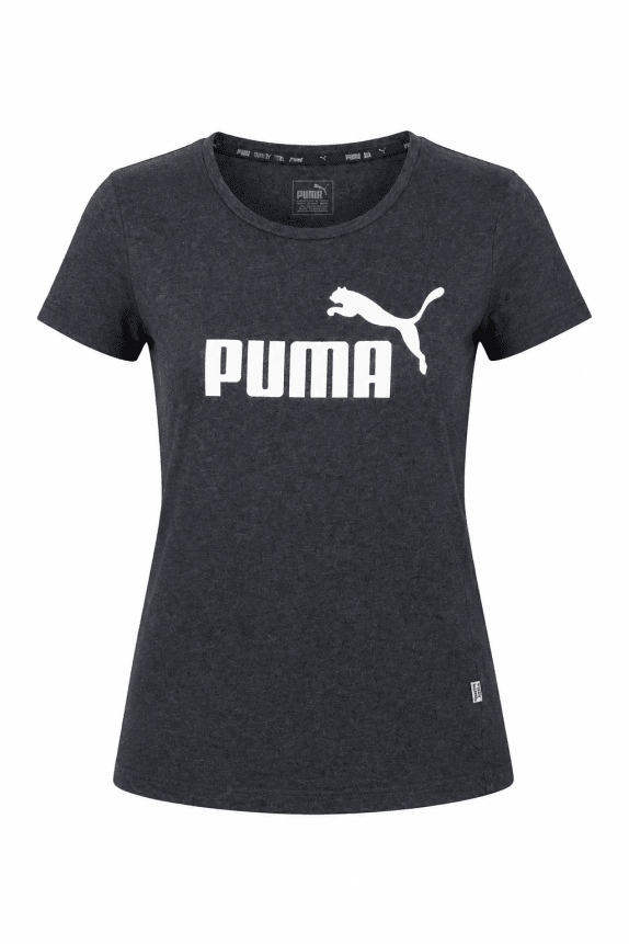 PUMA T SHIRT MINIMAL NERO DONNA PRE OWNED S