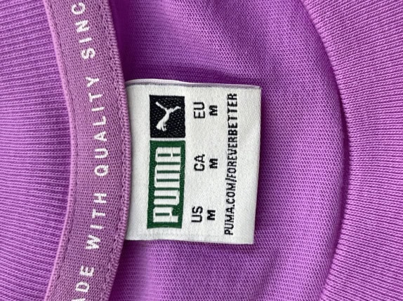 PUMA GRAPHIC TEE MINIMAL PURPLE ΓΥΝΑΙΚΕΙΟ PRE OWNED M