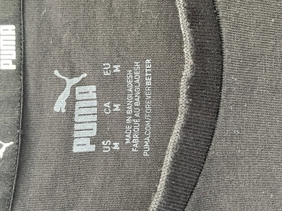 PUMA GRAPHIC TEE SPORTSWEAR ΜΑΥΡΟ ΑΝΤΡΙΚΟ PRE OWNED M