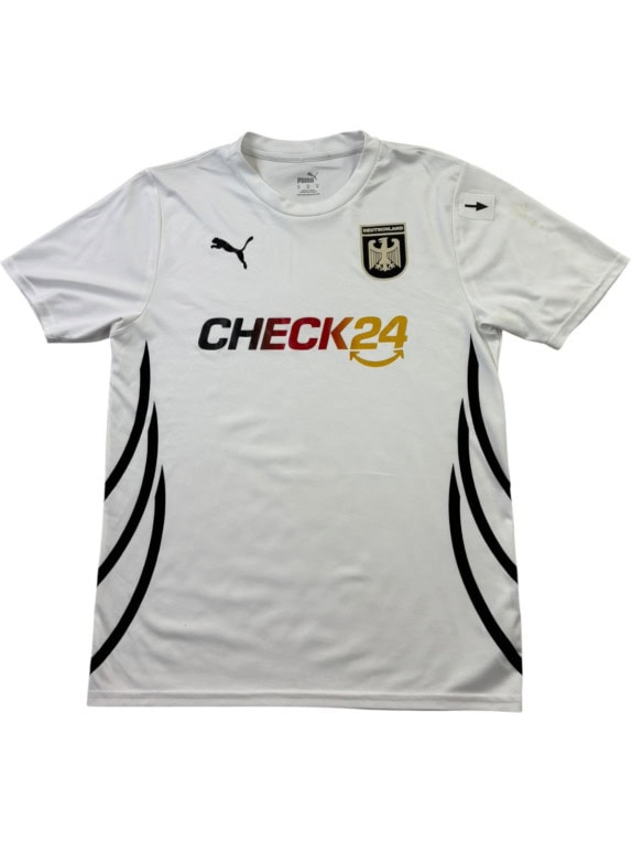 PUMA GRAPHIC TEE SPORTSWEAR BIANCO UOMO PRE OWNED M