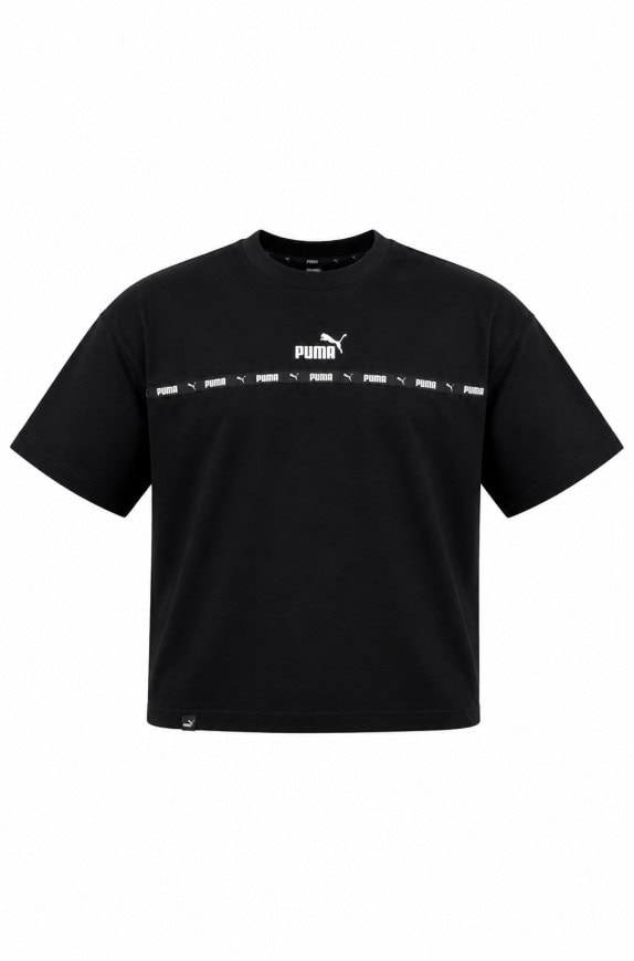 PUMA GRAPHIC TEE STREETWEAR ΜΑΥΡΟ ΓΥΝΑΙΚΕΙΟ PRE OWNED