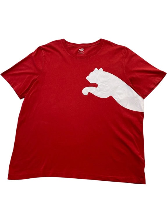 PUMA GRAPHIC TEE STREETWEAR RED ΑΝΤΡΙΚΟ PRE OWNED XXL