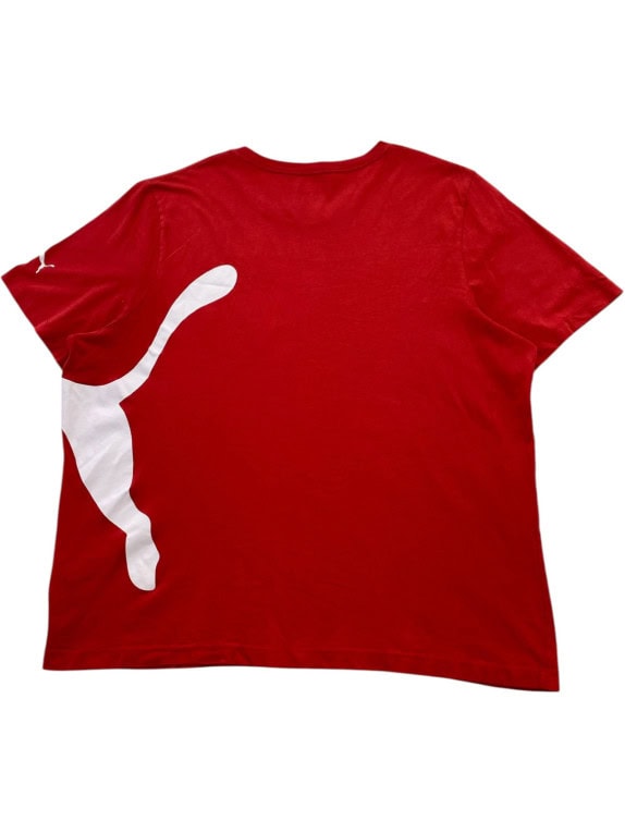 PUMA GRAPHIC TEE STREETWEAR RED ΑΝΤΡΙΚΟ PRE OWNED XXL