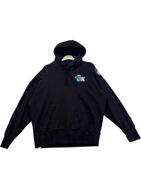 PUMA HOODIE GRAPHIC ΜΑΥΡΟ UNISEX PRE OWNED M
