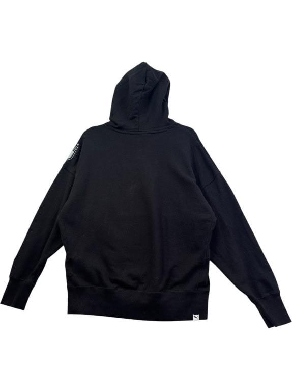 PUMA HOODIE GRAPHIC ΜΑΥΡΟ UNISEX PRE OWNED M