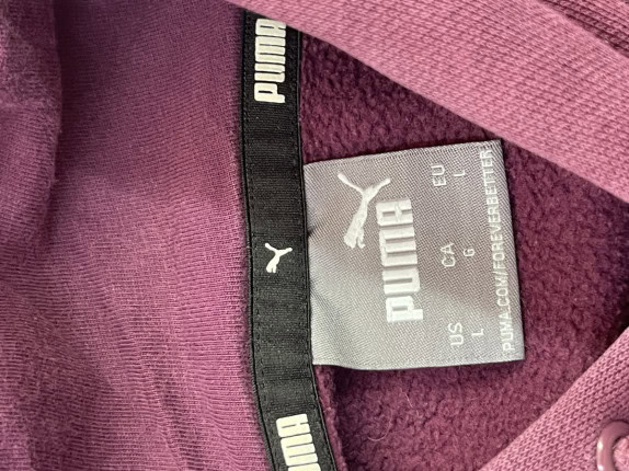 PUMA HOODIE MINIMAL ΜΩΒ ΑΝΤΡΙΚΟ PRE OWNED L