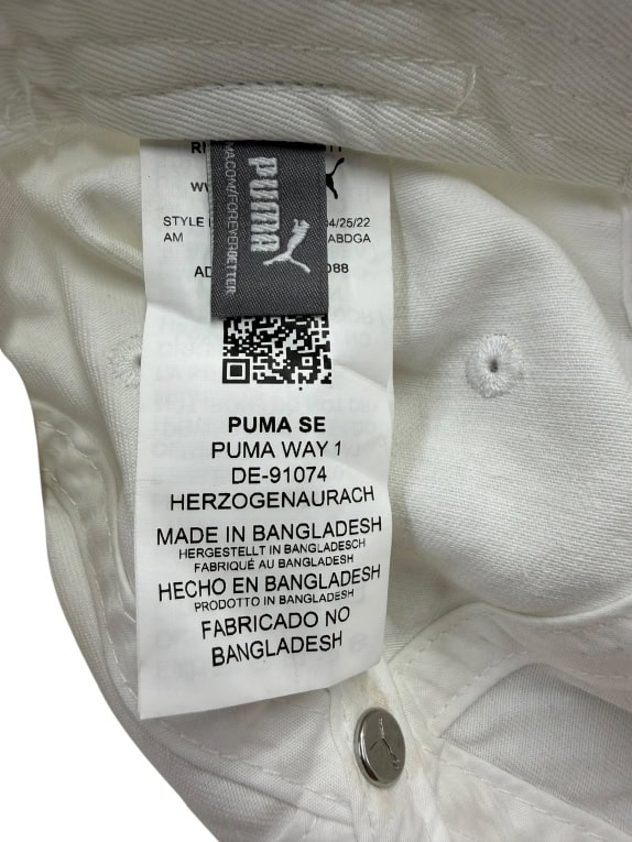 PUMA ΚΑΠΕΛΟ CASUAL ΜΕ ΚΕΝΤΗΜΕΝΟ ΛΟΓΟΤΥΠΟ ΛΕΥΚΟ / ΦΟΥΞΙΑ UNISEX ONE SIZE