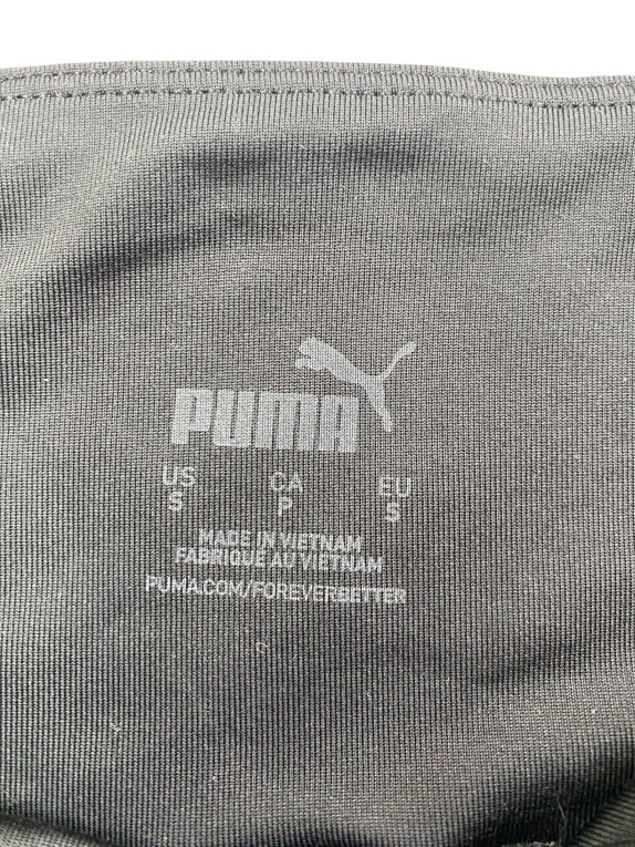 PUMA Κολάν Athletic Logo Μαύρο Γυναικείο S