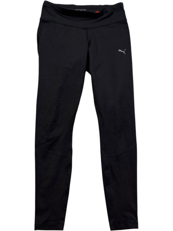 PUMA LEGGINGS SPORTSWEAR BLACK WOMEN PRE OWNED S