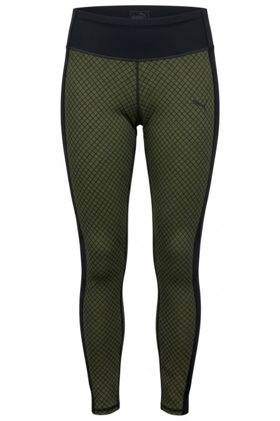PUMA Sport Leggings Pattern Black-Olive Women’s S