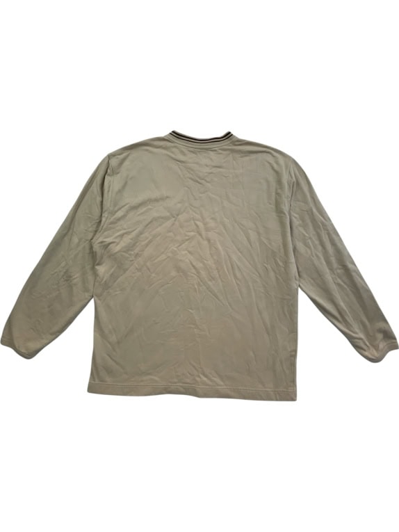 PUMA ΜΠΛΟΥΖΑ ΜΑΚΡΥΜΑΝΙΚΗ VINTAGE LOGO BEIGE UNISEX XL
