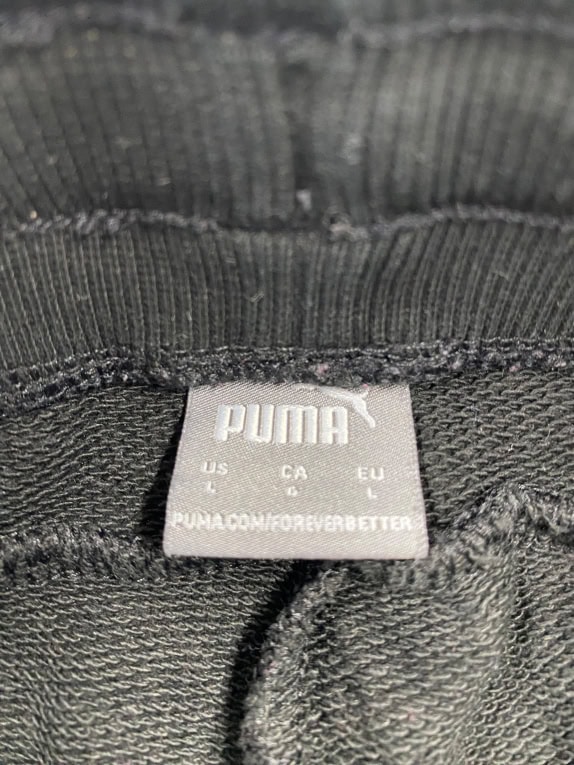Puma Παντελόνι Φόρμας Μαύρο Ανδρικό L