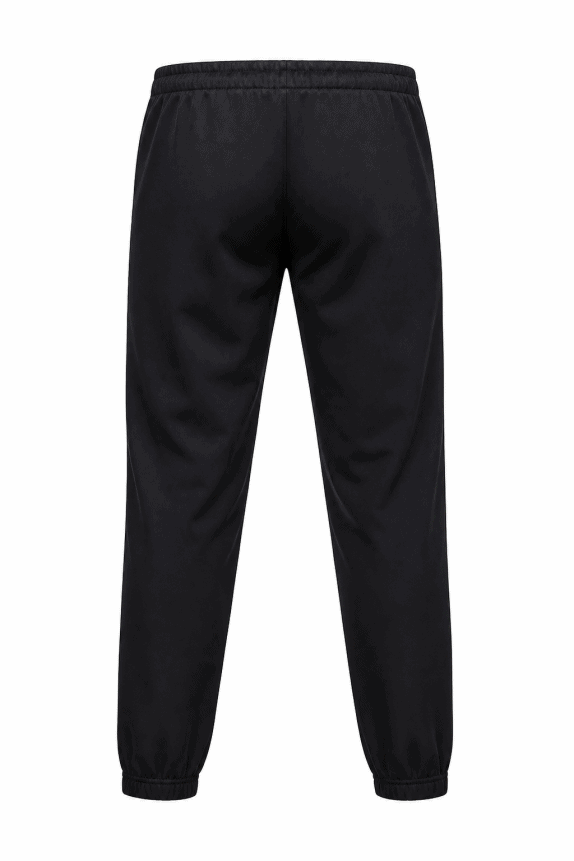 PUMA TRACK PANTS MINIMAL BLACK MEN PRE OWNED L
