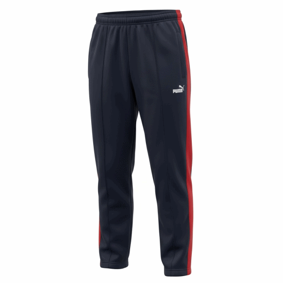 Puma Παντελόνι Φόρμας Μπλε με Κόκκινες Ρίγες Ανδρικό M