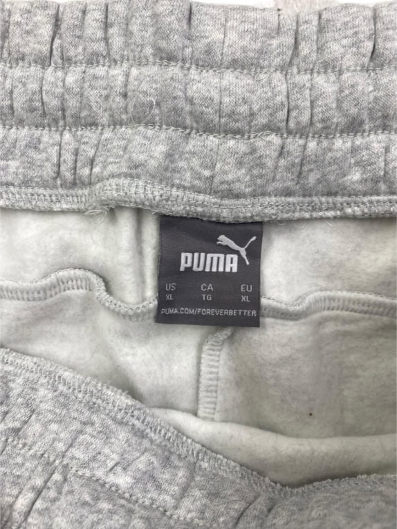 PUMA ΠΑΝΤΕΛΟΝΙ ΦΟΡΜΑΣ SPORT LOGO PRINT ΓΚΡΙ ΑΝΔΡΙΚΟ XL