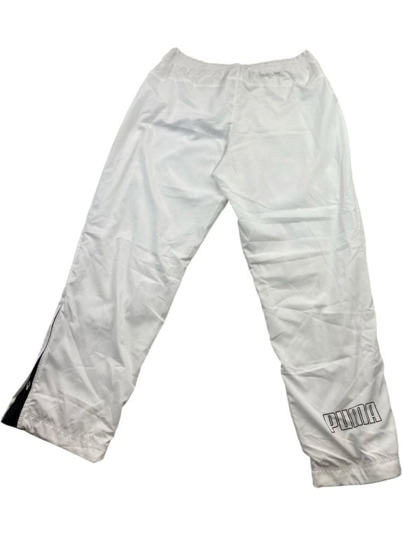 PUMA PANTALONI DA TUTA SPORTSWEAR BIANCO UNISEX PRE OWNED XXL