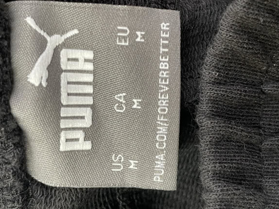PUMA ΠΑΝΤΕΛΟΝΙ ΦΟΡΜΑΣ SPORTSWEAR ΜΑΥΡΟ ΑΝΤΡΙΚΟ PRE OWNED M
