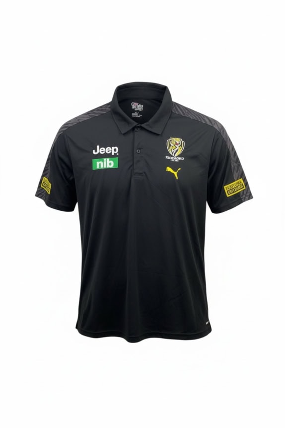 PUMA POLO SHIRT ON-FIELD RICHMOND TIGERS LOGO BLACK ΑΝΔΡΙΚΟ 2XL