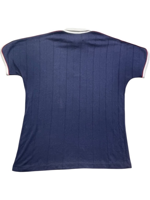 PUMA POLO T SHIRT RETRO BLU DONNA PRE OWNED M