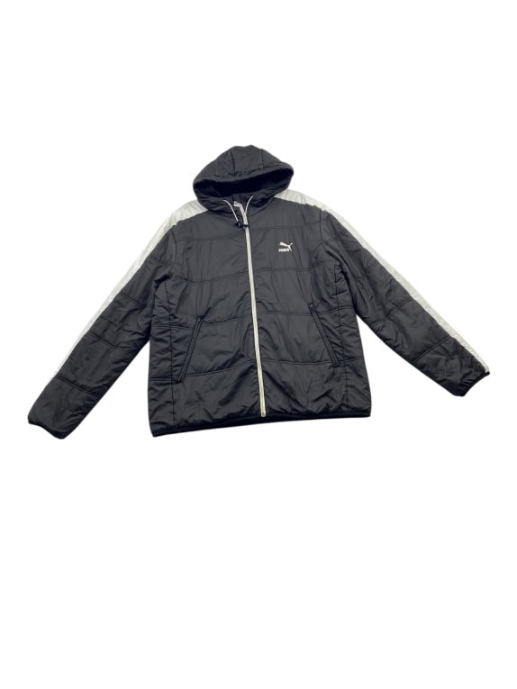 Puma Puffer Jacket Casual Logo Μαύρο Ανδρικό XL