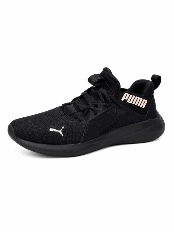 PUMA SNEAKERS ATHLETIC BLACK MEN PRE OWNED EU 40