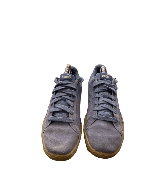 PUMA SNEAKERS CLASSIC ΜΠΛΕ ΓΚΡΙ ΑΝΤΡΙΚΟ PRE OWNED EU 42